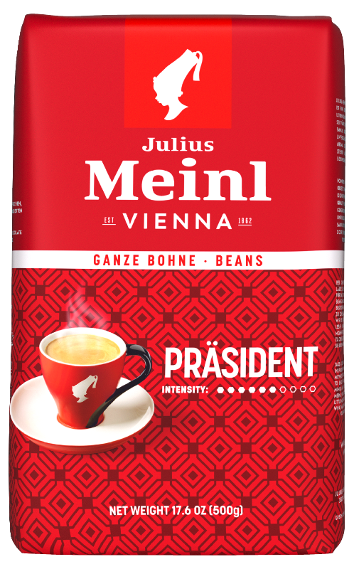 Präsident 500 g Ganze Bohne